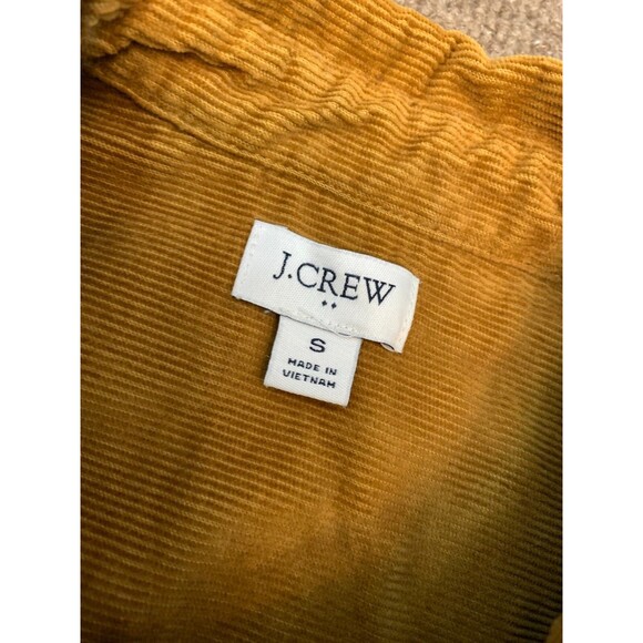 J Crew Shirt Jacket Womens S Corduroy Shacket Button Up Long Sleeve Side Pockets - Picture 6 of 10